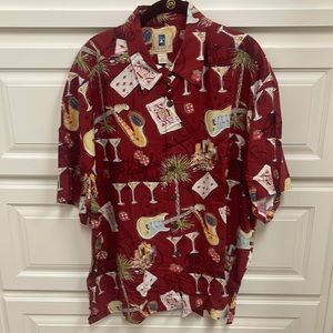 Kahala men’s rayon shirt XXL, like new
